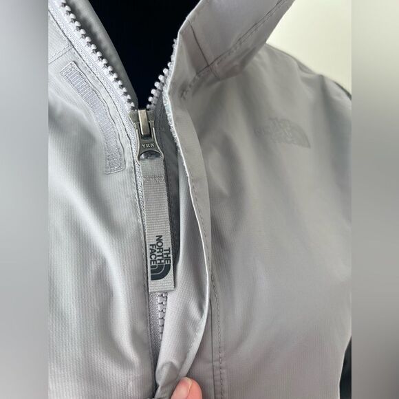 NORTH FACE GIRL’S JACKET GREY SIZE LARGE - Picture 4 of 9